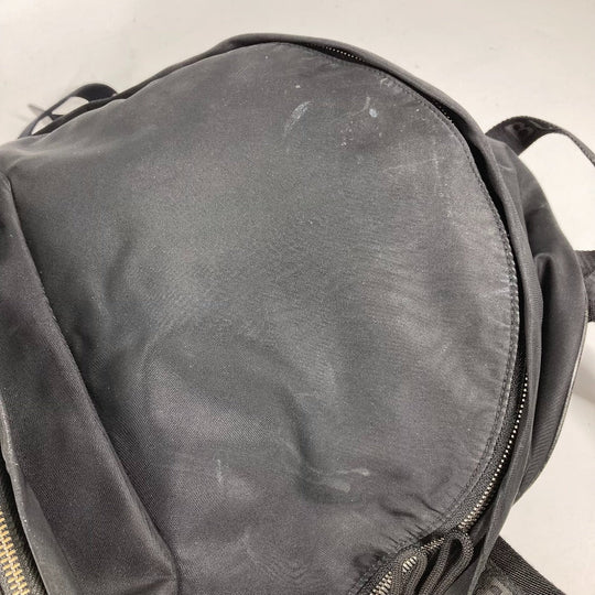 BURBERRY Backpack 8016109 Nylon black By color logo unisex(Unisex) Used Authentic