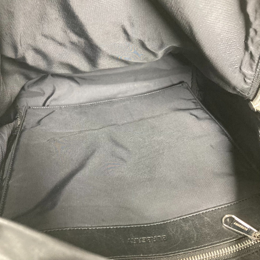 BURBERRY Backpack 8016109 Nylon black By color logo unisex(Unisex) Used Authentic