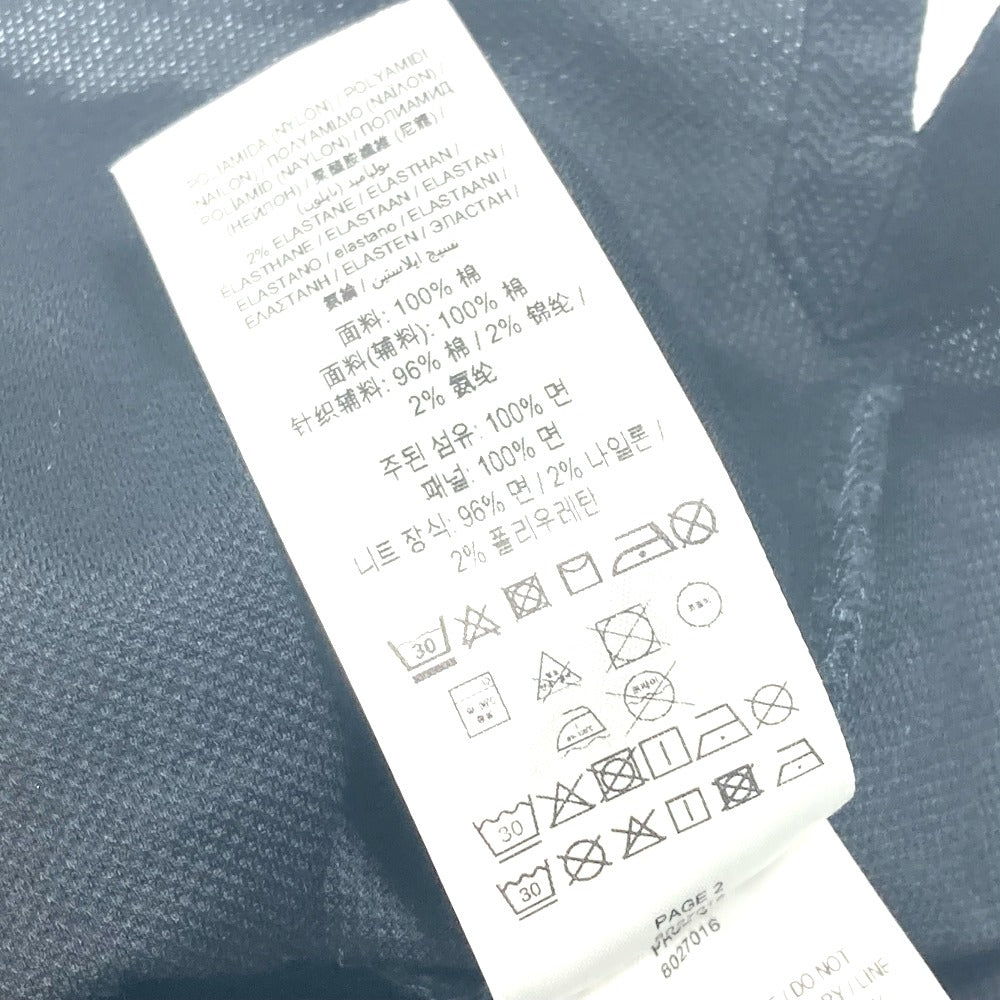 BURBERRY Short sleeve polo shirt 8027016 cotton black apparel tops short sleeves Monogram TB Stripe mens S Used Authentic