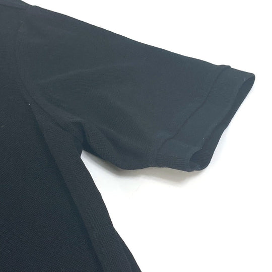 BURBERRY Short sleeve polo shirt 8027016 cotton black apparel tops short sleeves Monogram TB Stripe mens S Used Authentic