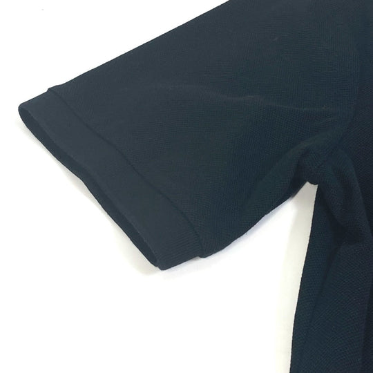 BURBERRY Short sleeve polo shirt 8027016 cotton black apparel tops short sleeves Monogram TB Stripe mens S Used Authentic