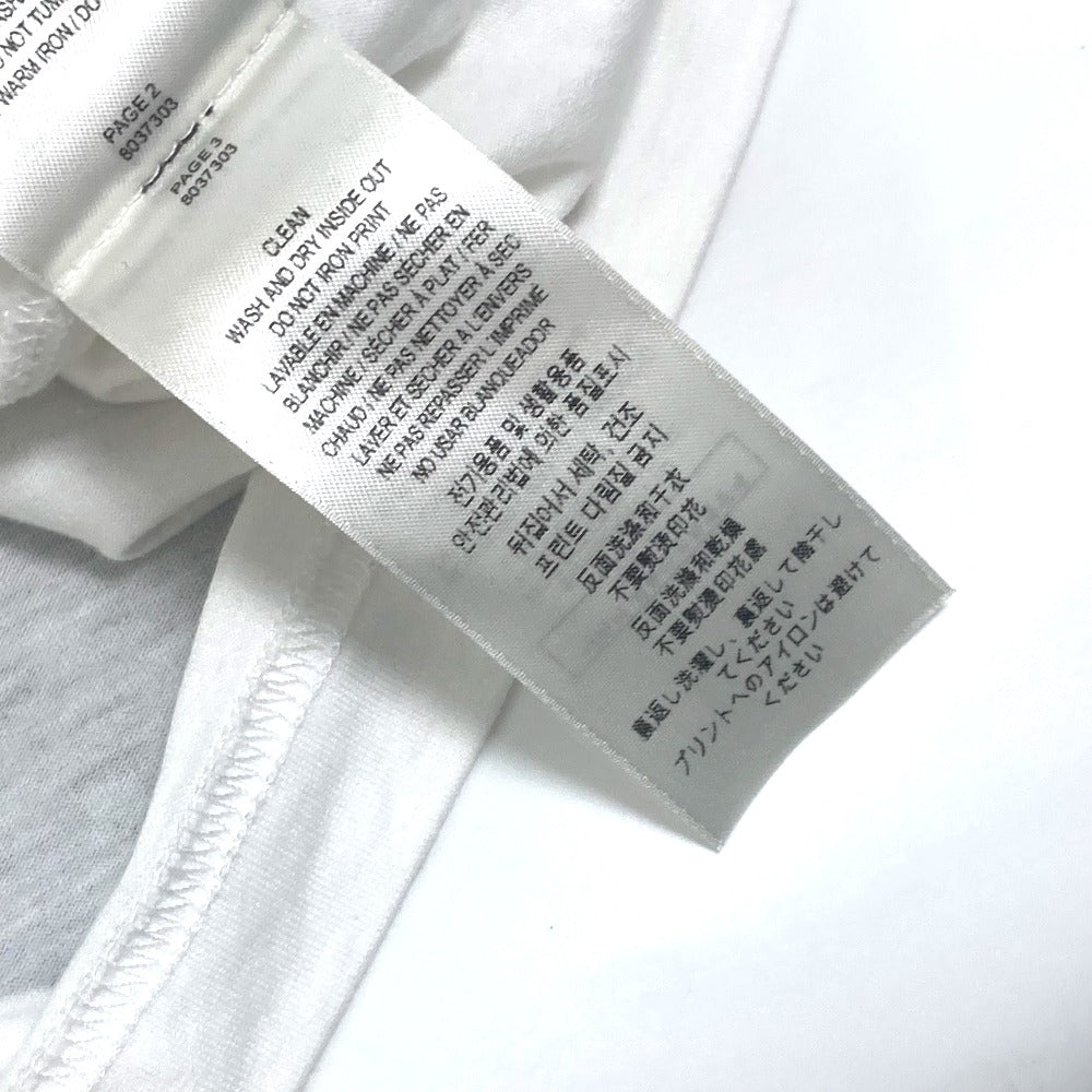 BURBERRY Short sleeve T-shirt 8037303 cotton white LOVE mens M Used Authentic