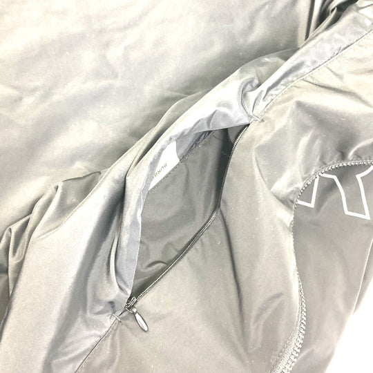 BURBERRY Jacket Nylon black Outer Apparel Long Sleeve Tops Check Inside hoodie logo mens ‚k Used Authentic