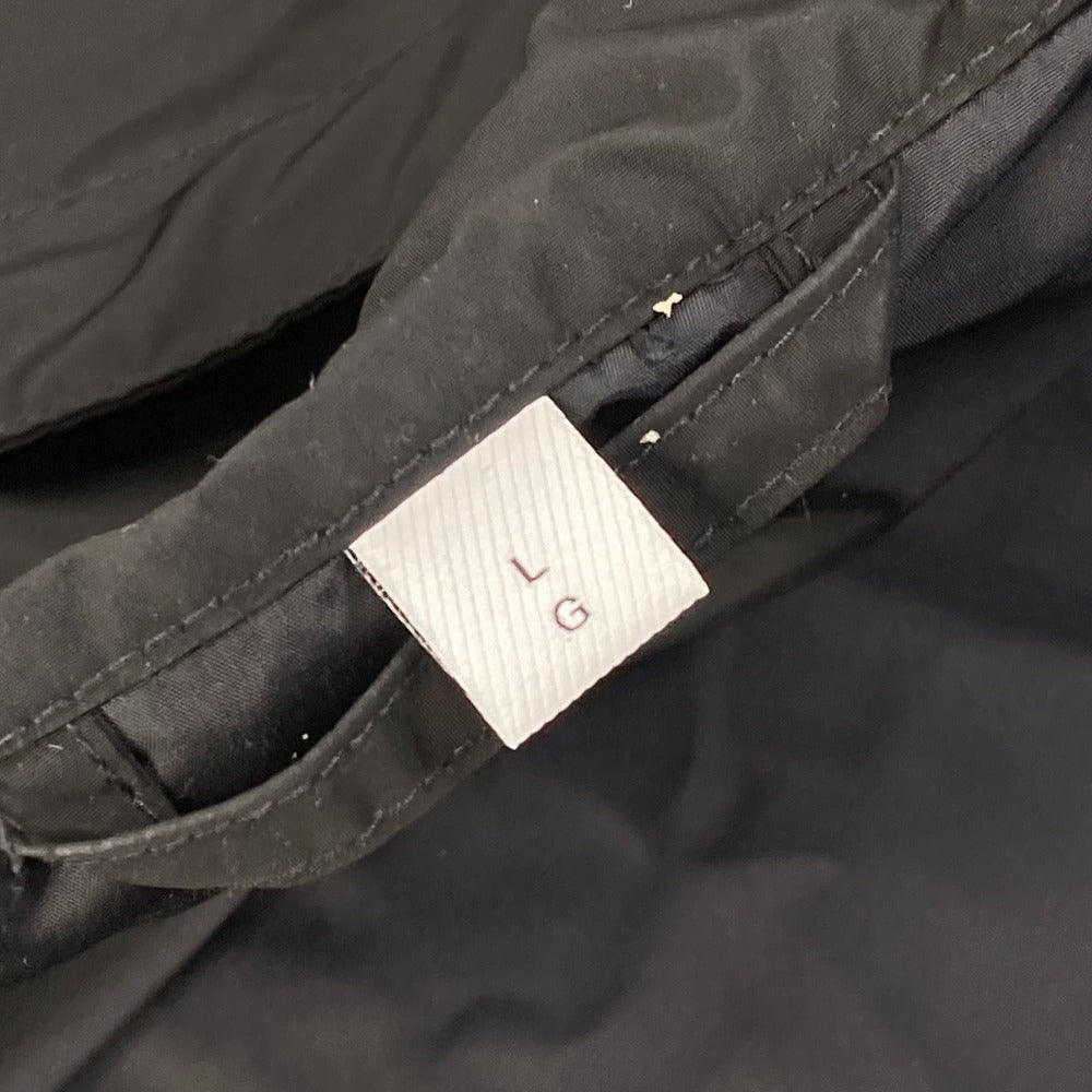 BURBERRY Jacket Nylon black Outer Apparel Long Sleeve Tops Check Inside hoodie logo mens ‚k Used Authentic