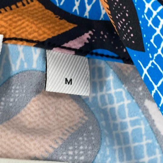 BURBERRY Pants 8033182 Nylon Orange apparel long pants TB leggings Women M Used Authentic