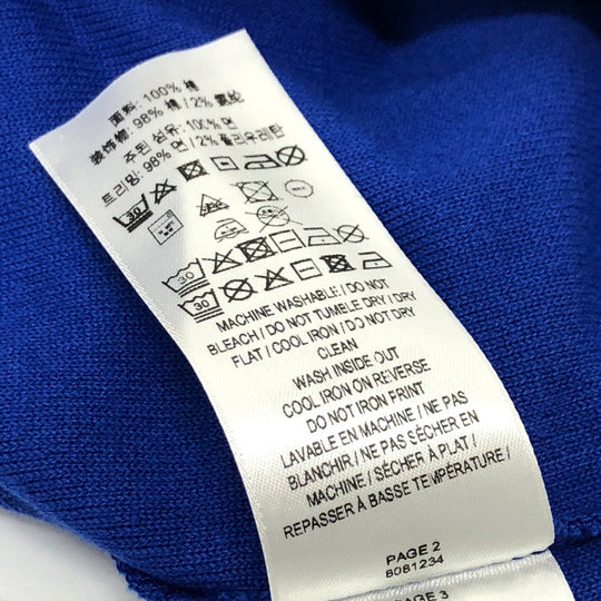 BURBERRY Short sleeve T-shirt 8081234 cotton blue Apparel Tops LIGHT BLUE mens M Used Authentic