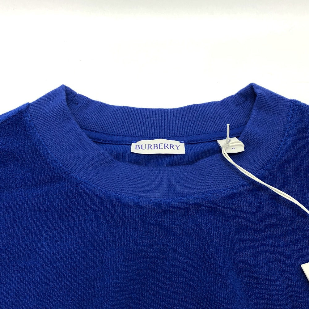 BURBERRY Short sleeve T-shirt 8081234 cotton blue Apparel Tops LIGHT BLUE mens M Used Authentic
