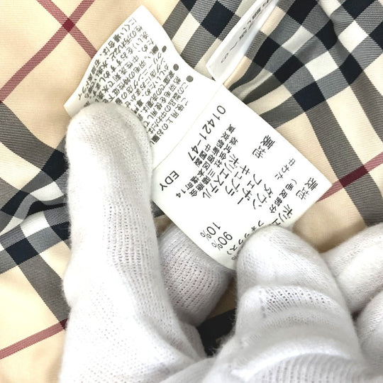 BURBERRY Down vest Nylon black London Women 40 Used Authentic