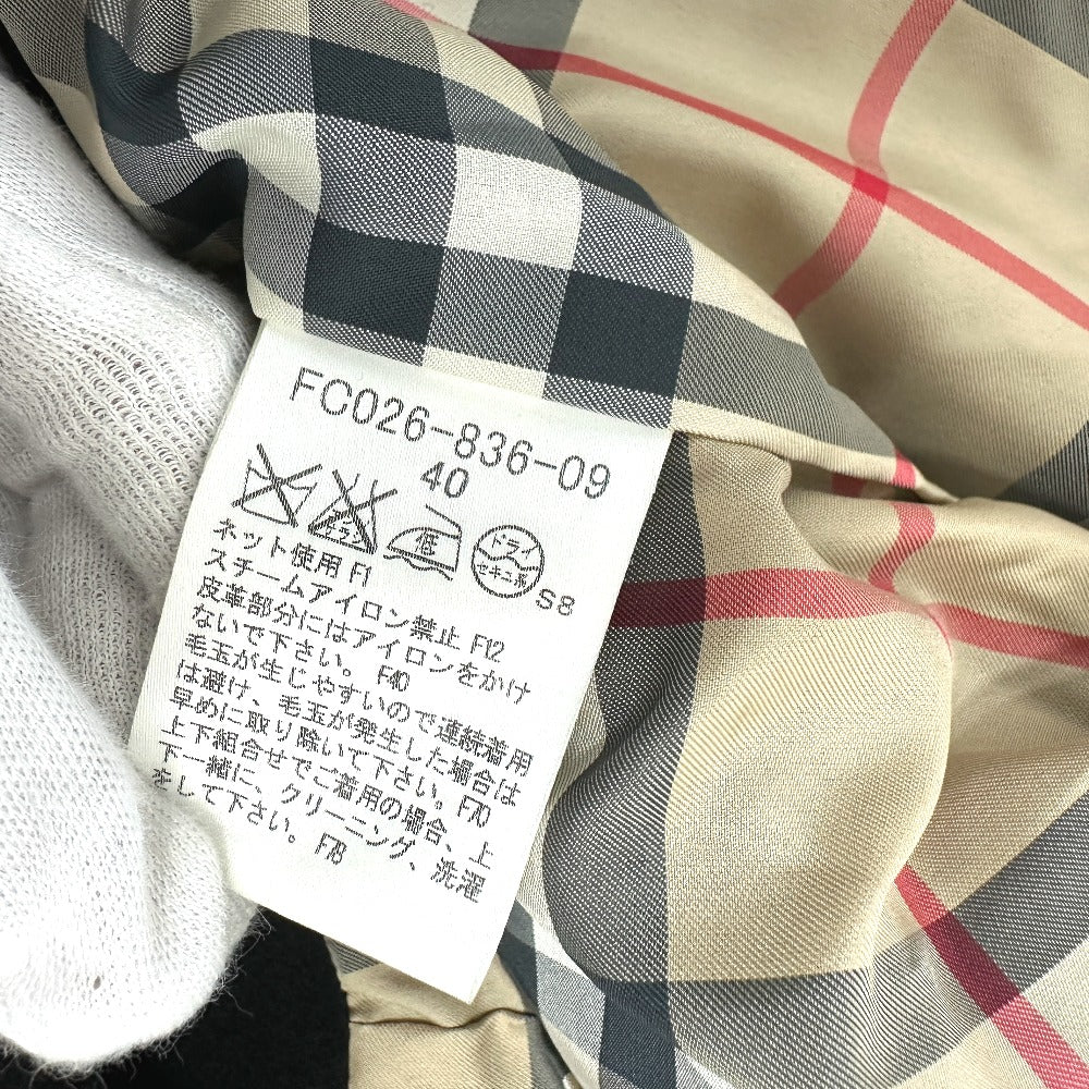 BURBERRY Jacket wool black Burberry London 40