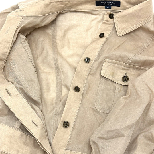 BURBERRY one piece silk beige Burberry London 40