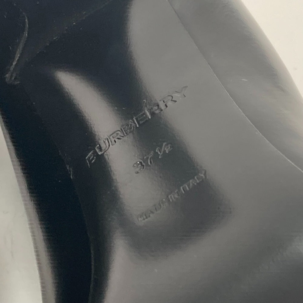 BURBERRY pumps 8008584 leather beige Tricolor color Women 37.5 Used Authentic