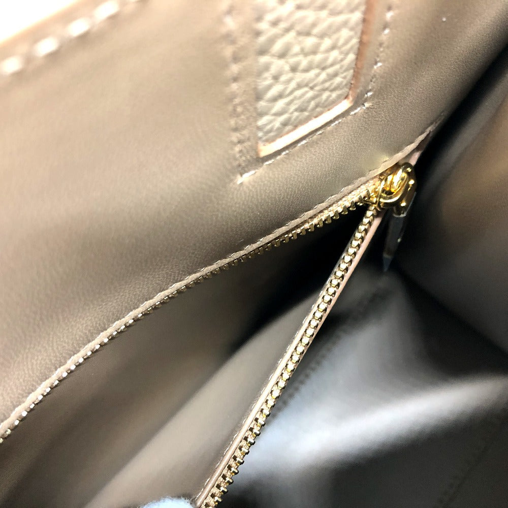 BURBERRY Handbag 8072522 leather White x beige BT Bicolor