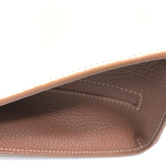 BURBERRY Handbag 8072522 leather White x beige BT Bicolor