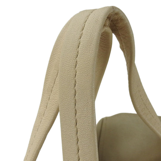 CELINE Tote Bag 169263EBT leather beige Horizontalkava Women Used Authentic