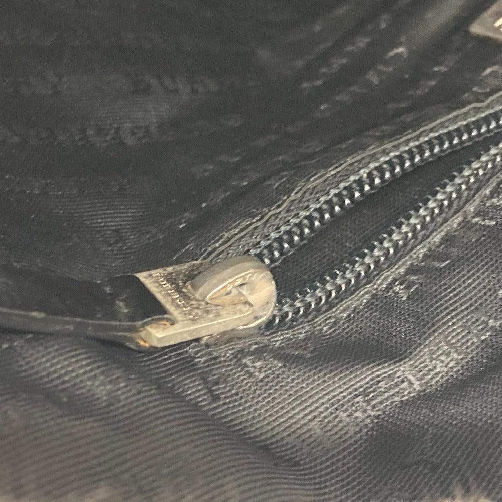 BURBERRY Handbag PVC / Leather beige Check Pattern Women Used Authentic