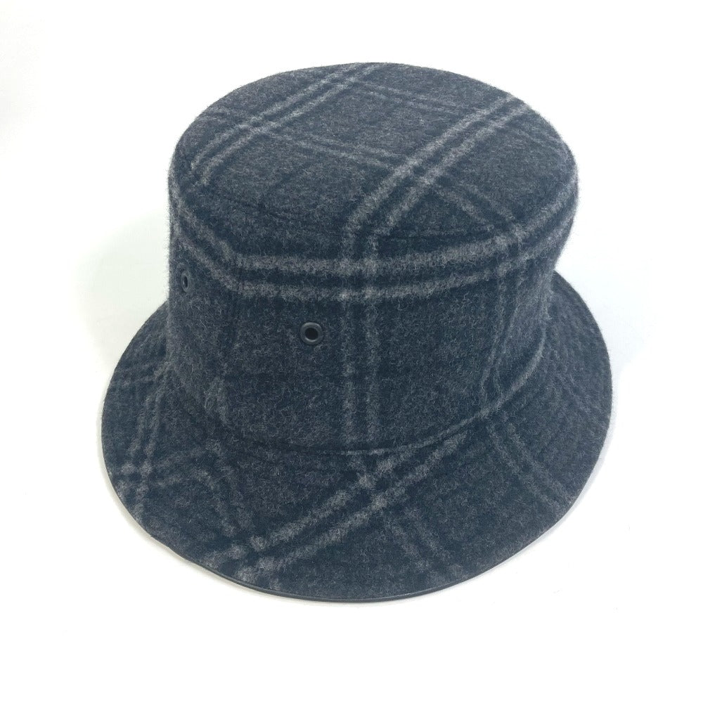 BURBERRY hat 8044077 Wool, Cashmere black hat hat unisex(Unisex) ‚r Used Authentic