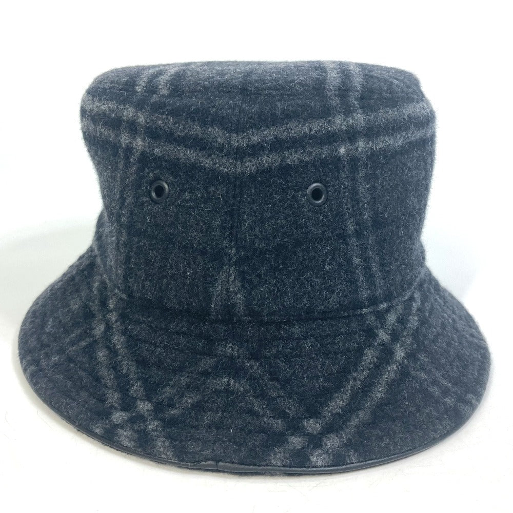 BURBERRY hat 8044077 Wool, Cashmere black hat hat unisex(Unisex) ‚r Used Authentic