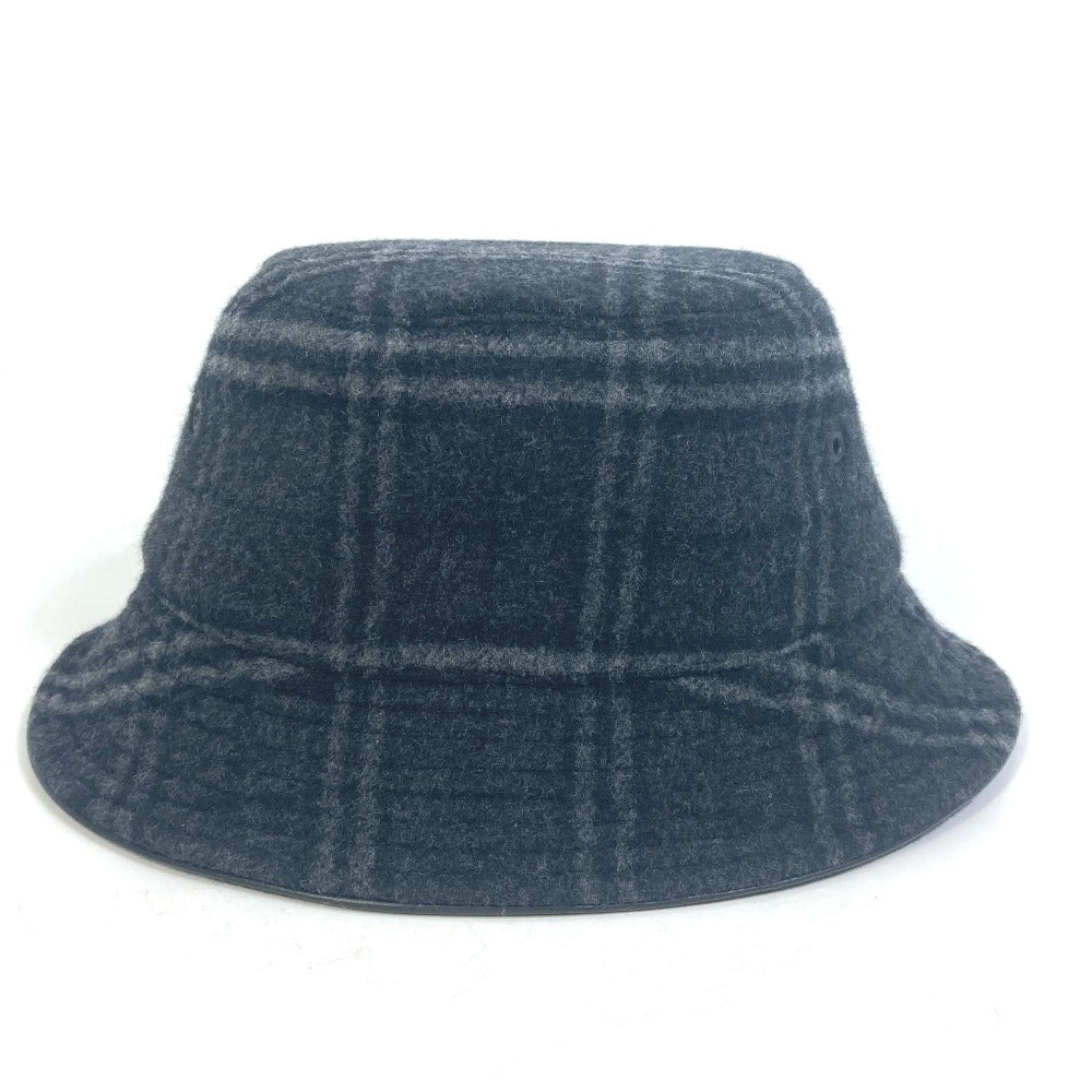 BURBERRY hat 8044077 Wool, Cashmere black hat hat unisex(Unisex) ‚r Used Authentic