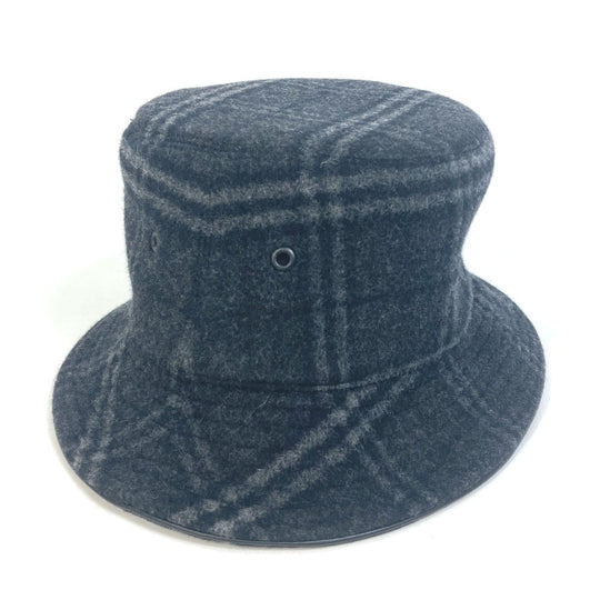 BURBERRY hat 8044077 Wool, Cashmere black hat hat unisex(Unisex) ‚r Used Authentic
