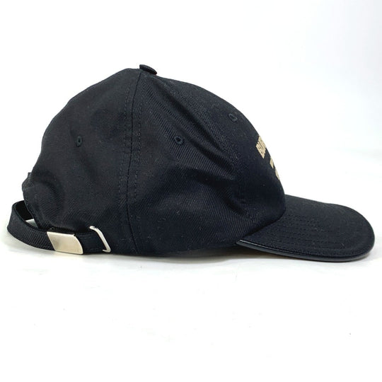 BURBERRY cap 8057625 cotton black Baseball cap logo mens M Used Authentic