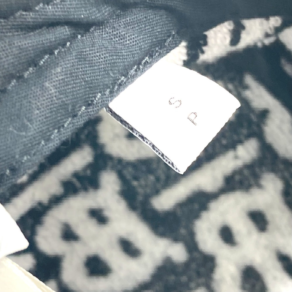 BURBERRY hat 8057414 cotton black Bicolor pile TB logo Women S Used Authentic