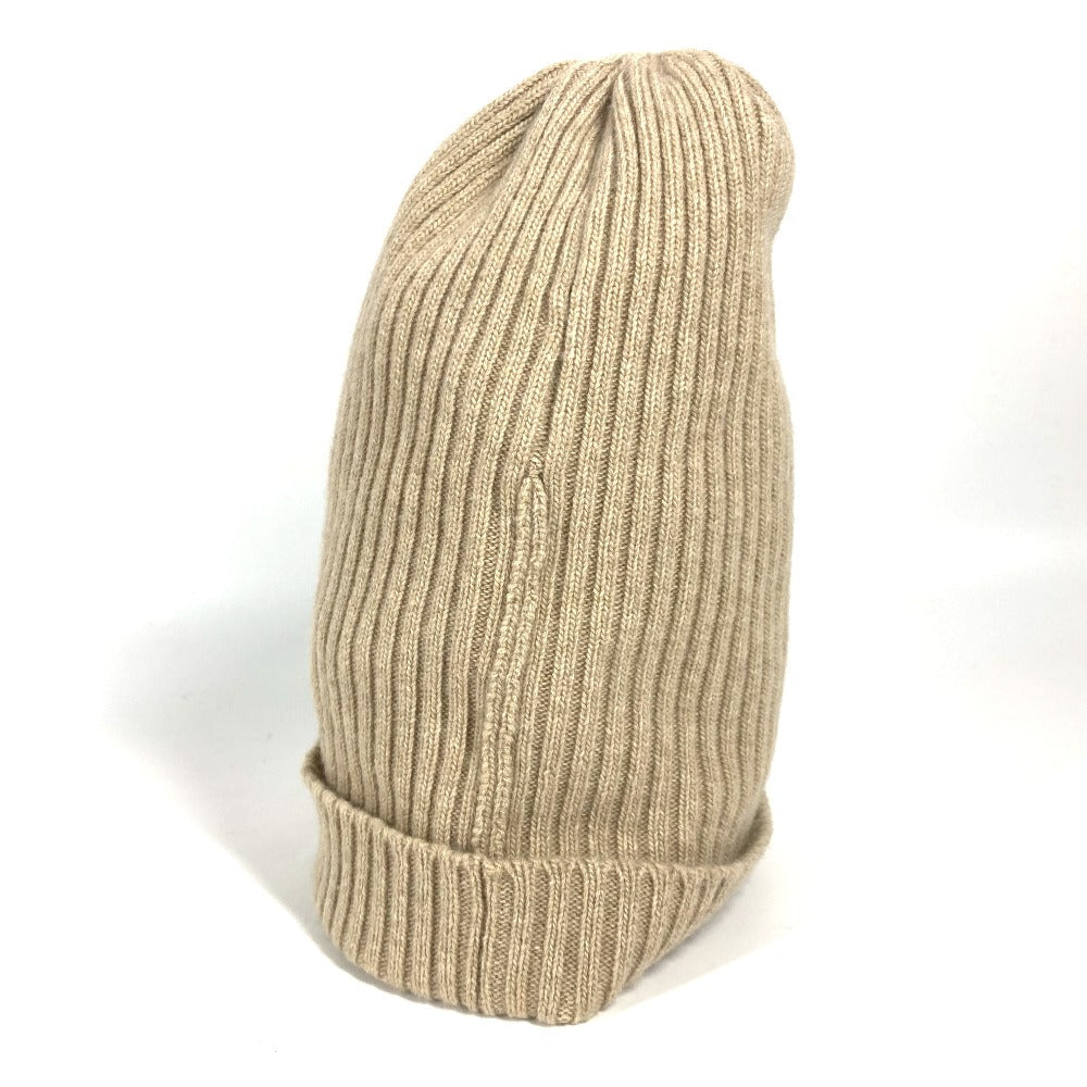 BURBERRY Knit hat wool beige Women Used Authentic