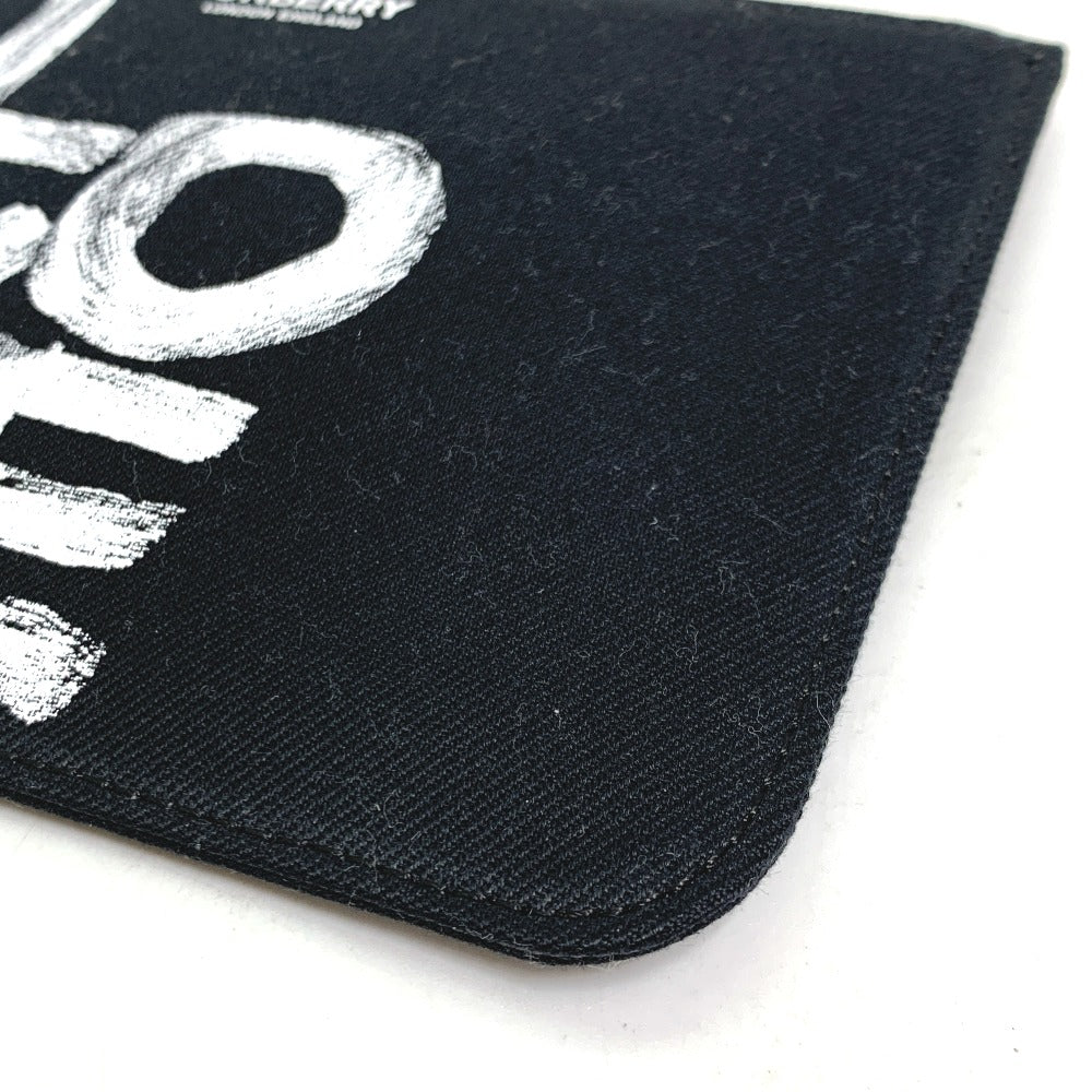 BURBERRY Pouch canvas black Makeup pouch Cosmetics Pouch LOVE Women Used Authentic