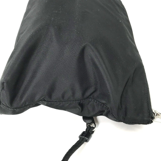 BURBERRY Clutch bag 8014756 Nylon black Horse ferry HORSEFERRY mens Used Authentic