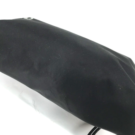 BURBERRY Clutch bag 8014756 Nylon black Horse ferry HORSEFERRY mens Used Authentic