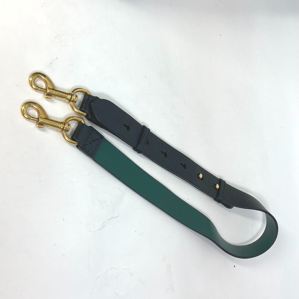 BURBERRY Shoulder Bag 4076733 leather black handbag bag shoulder bag logo belt bag Women Used Authentic