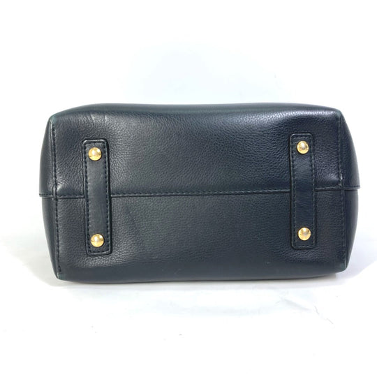 BURBERRY Shoulder Bag 4076733 leather black handbag bag shoulder bag logo belt bag Women Used Authentic