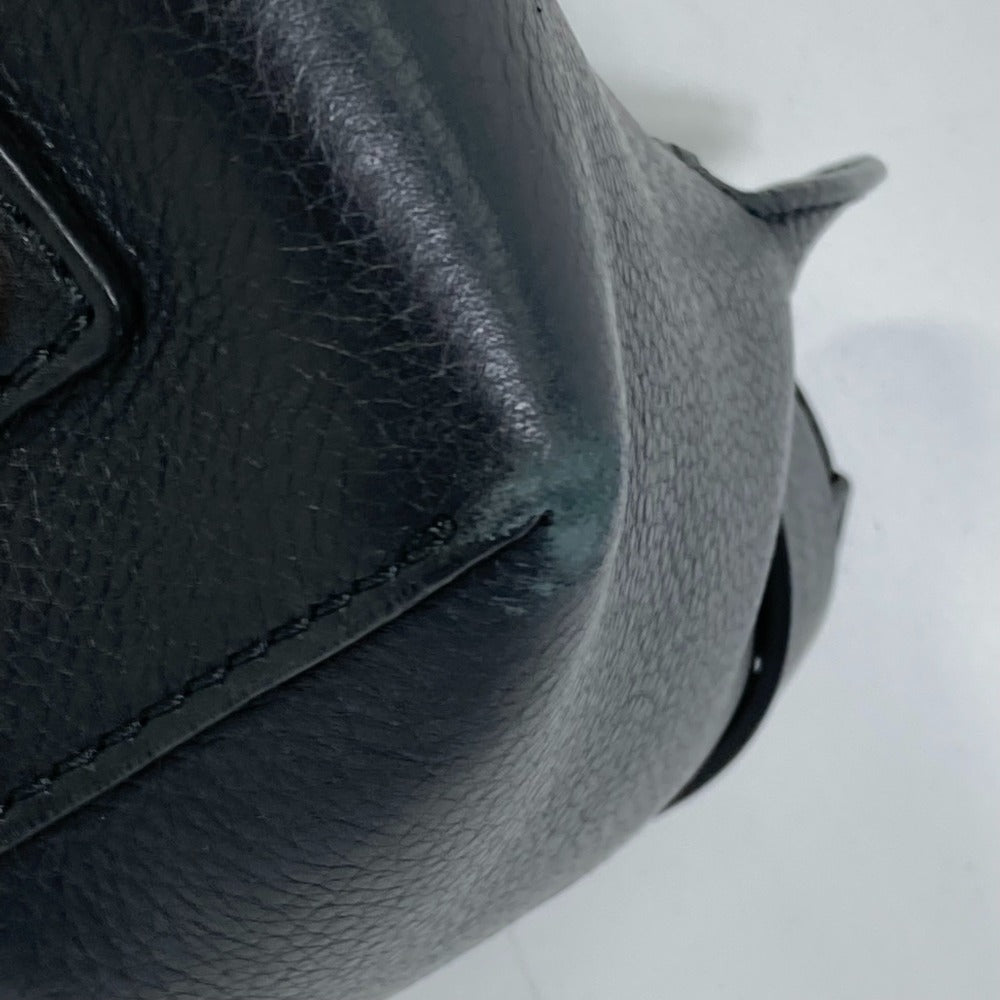 BURBERRY Shoulder Bag 4076733 leather black handbag bag shoulder bag logo belt bag Women Used Authentic