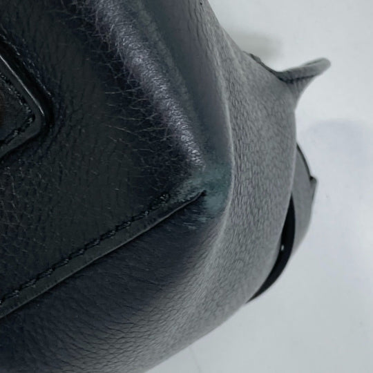 BURBERRY Shoulder Bag 4076733 leather black handbag bag shoulder bag logo belt bag Women Used Authentic