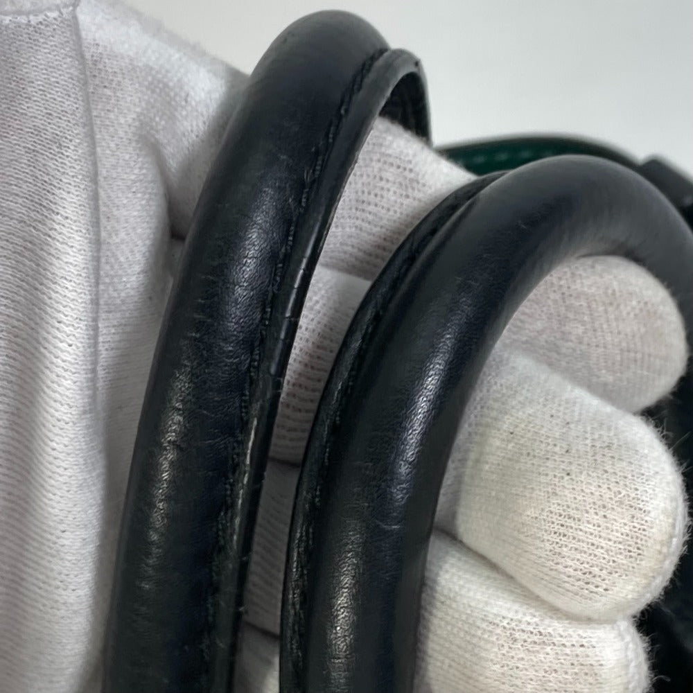 BURBERRY Shoulder Bag 4076733 leather black handbag bag shoulder bag logo belt bag Women Used Authentic