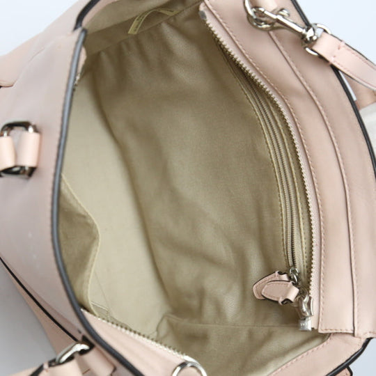 COACH Handbag leather pink Shoulder Bag Diagonal 2WAY Women Used Authentic