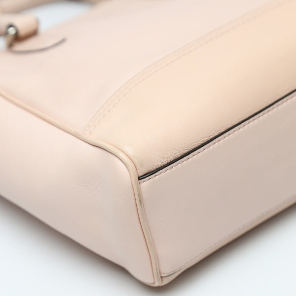 COACH Handbag leather pink Shoulder Bag Diagonal 2WAY Women Used Authentic