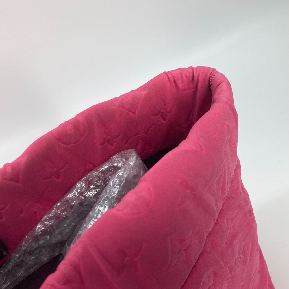 LOUIS VUITTON Tote Bag M92802 microfiber pink 2009 cruise line Scuba MM Women Used Authentic