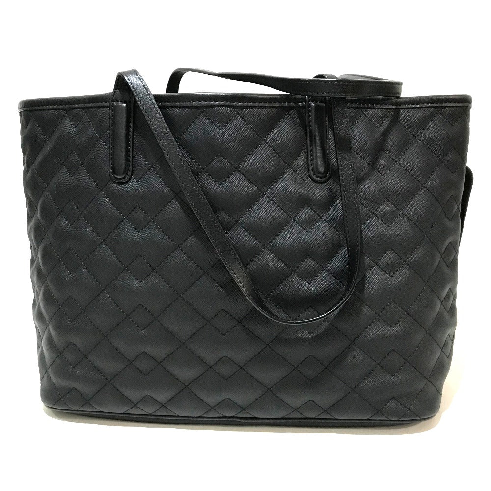 MARC BY MARC JACOBS Tote Bag PVC / Leather black With porch quilting Women Used Authentic