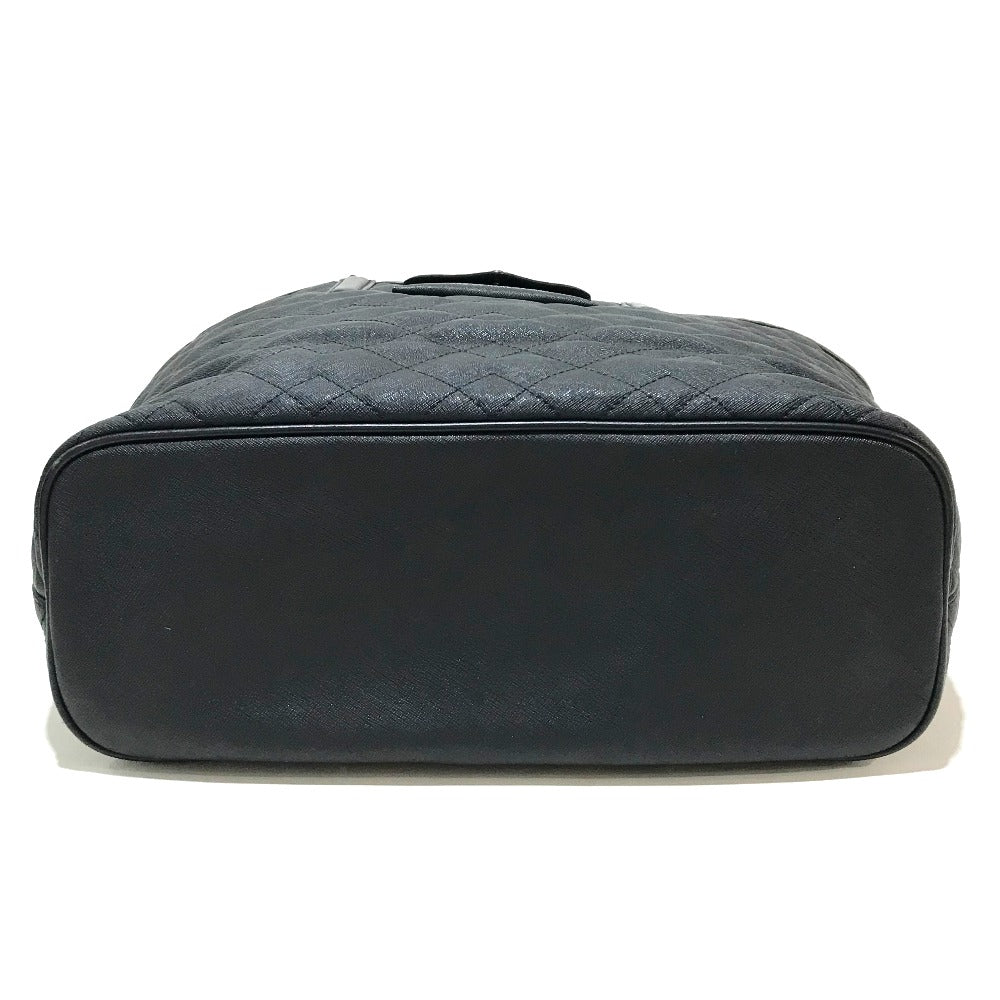 MARC BY MARC JACOBS Tote Bag PVC / Leather black With porch quilting Women Used Authentic