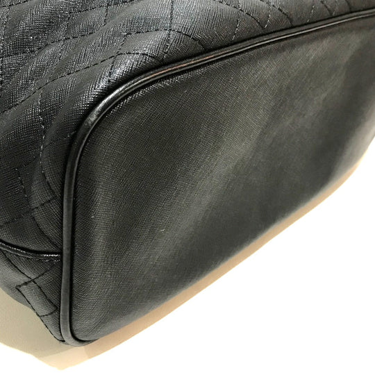 MARC BY MARC JACOBS Tote Bag PVC / Leather black With porch quilting Women Used Authentic