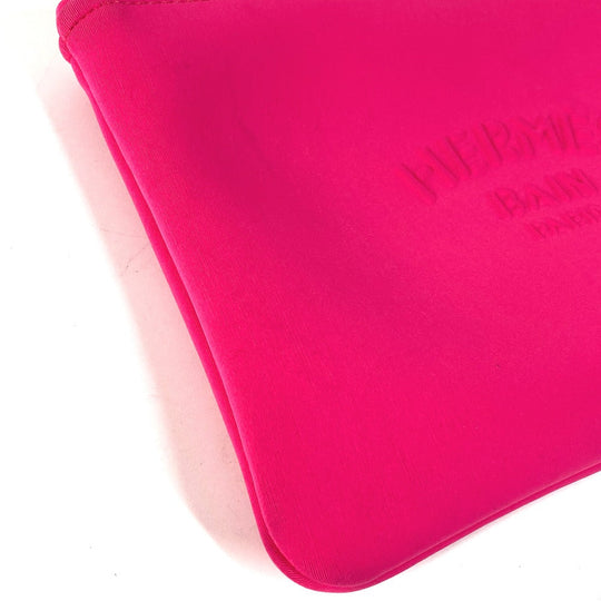 HERMES Pouch polyamide pink Makeup pouch Cosmetics Pouch Neovan PM Women Used Authentic