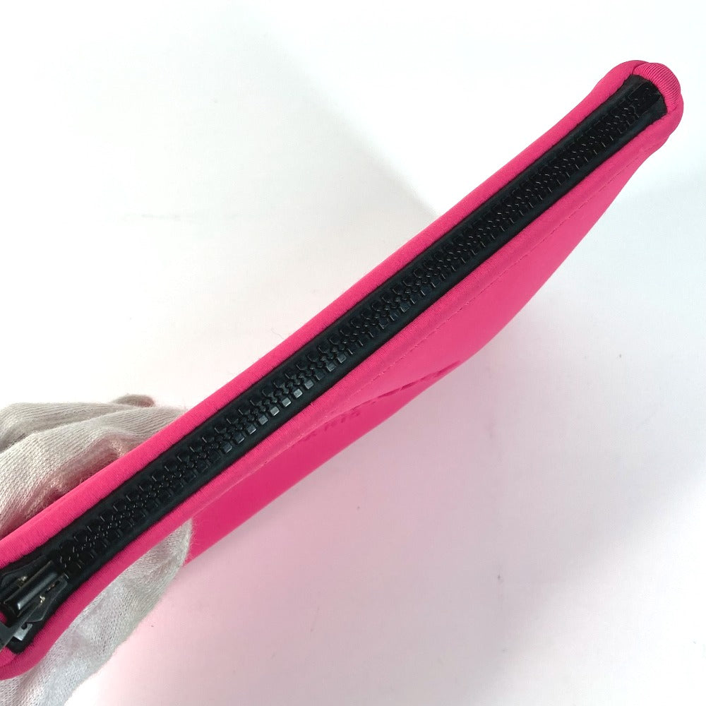 HERMES Pouch polyamide pink Makeup pouch Cosmetics Pouch Neovan PM Women Used Authentic