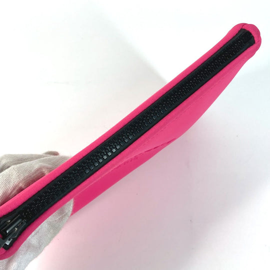 HERMES Pouch polyamide pink Makeup pouch Cosmetics Pouch Neovan PM Women Used Authentic