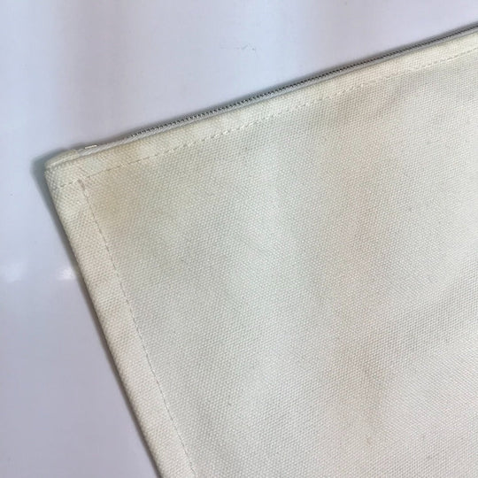 HERMES Pouch cotton off white Horse Adada GM unisex(Unisex) Used Authentic