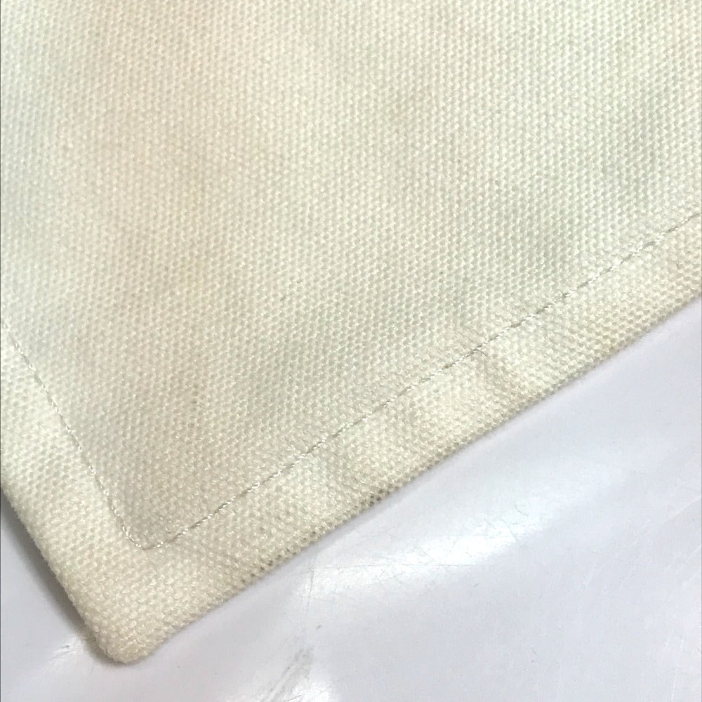 HERMES Pouch cotton off white Horse Adada GM unisex(Unisex) Used Authentic