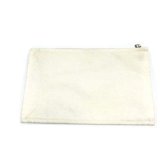 HERMES Pouch cotton off white Horse Adada GM unisex(Unisex) Used Authentic