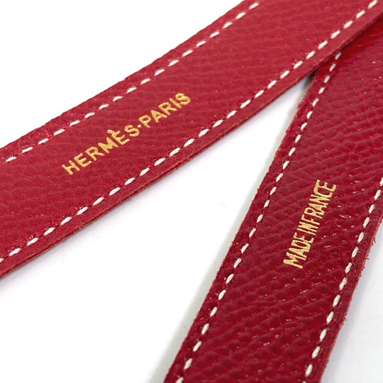 HERMES Other shoes leather Yellow x red Shoes keeper Women(Unisex) Used Authentic