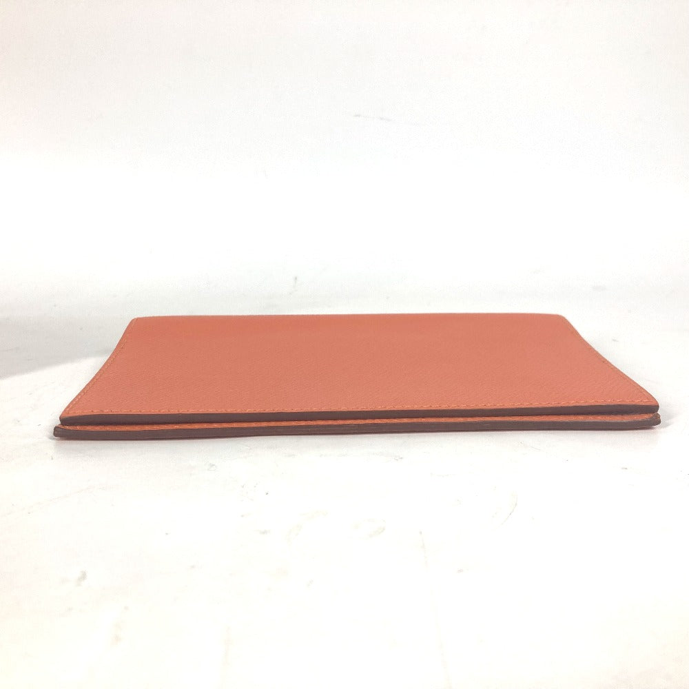 HERMES Notebook cover leather Orange Vision Agenda Women(Unisex) Used Authentic