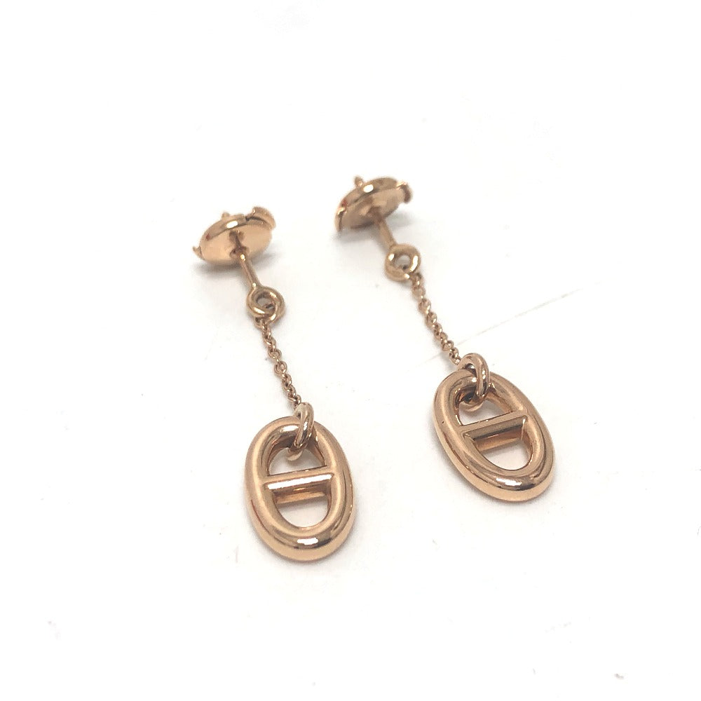 HERMES Pierce 19G127359 18K Pink Gold gold K18PG Farandole Women Used Authentic