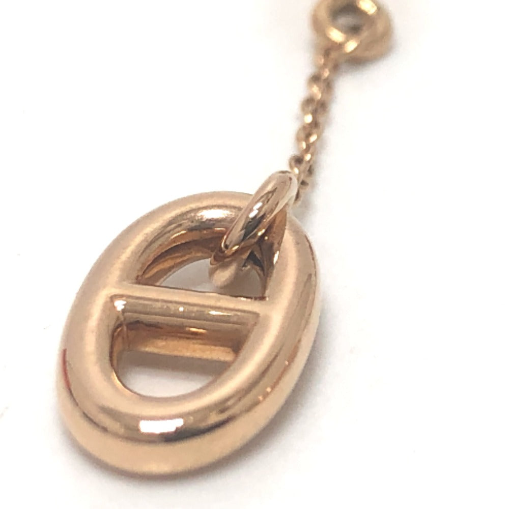 HERMES Pierce 19G127359 18K Pink Gold gold K18PG Farandole Women Used Authentic